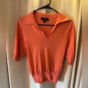 Truth Coral V-Neck Top